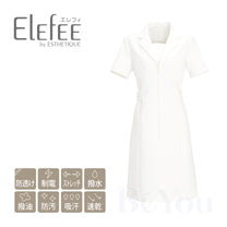 Elefee by ESTHETIQUE E-3120-1 ワンピース オフホワイト