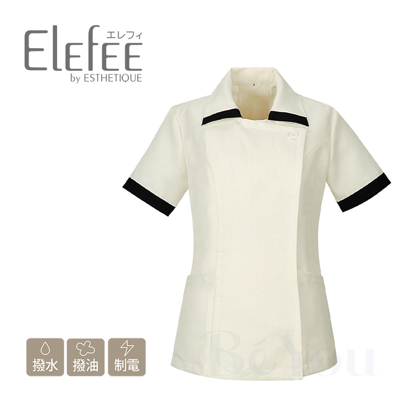 Elefee by ESTHETIQUE  E-3038-1 ジャケット オフホワイト