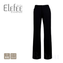 Elefee by ESTHETIQUE  E-3042-5 ストレッチパンツ ブラック